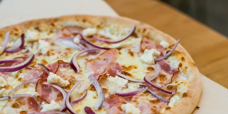 Pravá talianska pizza BONGIORNO s paradajkovým či smotanovým základom