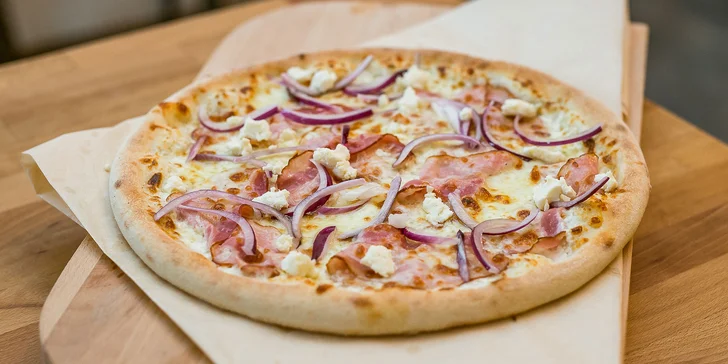 Pravá talianska pizza BONGIORNO s paradajkovým či smotanovým základom