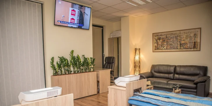Najmodernejšia lymfodrenáž, Oxygenoterapia, infra sauna či relaxačná masáž