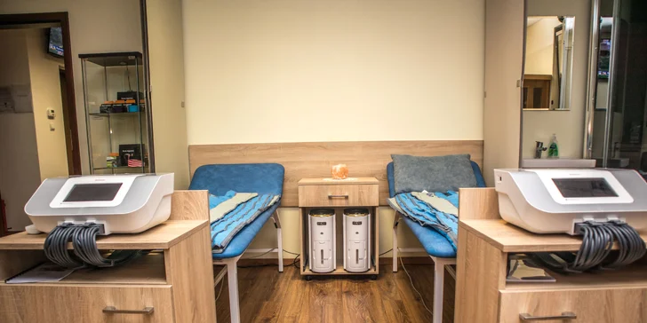 Najmodernejšia lymfodrenáž, Oxygenoterapia, infra sauna či relaxačná masáž