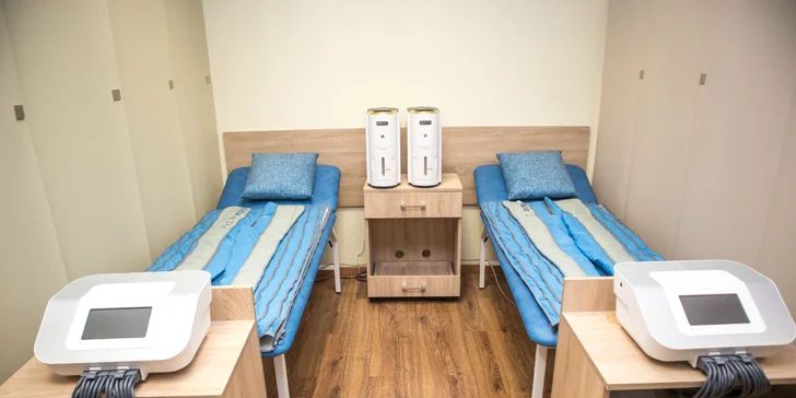 Najmodernejšia lymfodrenáž, Oxygenoterapia, infra sauna či relaxačná masáž