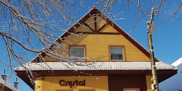 Príjemný penzión Crystal Ski v Novej Lesnej