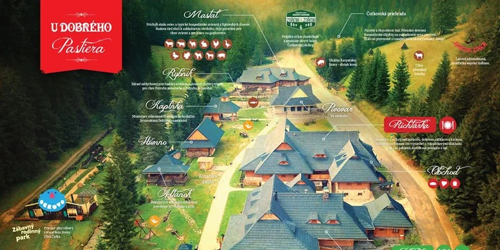 Koliba u dobrého Pastiera s gurmánskou kuchyňou, ochutnávkou vlastných výrobkov a aktivitami v horskom prostredí Čutkovskej doliny