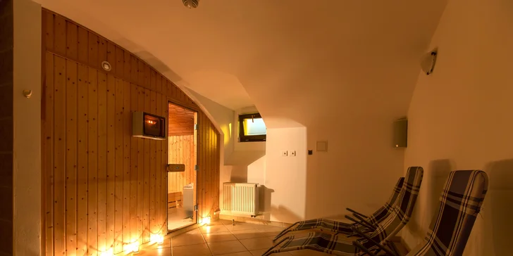 Privátny vstup do wellness centra pre 2 osoby v penzióne BASKE***