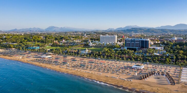 Prázdninový komplex na pobreží Antalye: all inclusive, wellness, aquapark