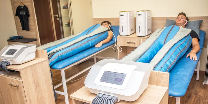 Najmodernejšia lymfodrenáž, Oxygenoterapia, infra sauna či relaxačná masáž