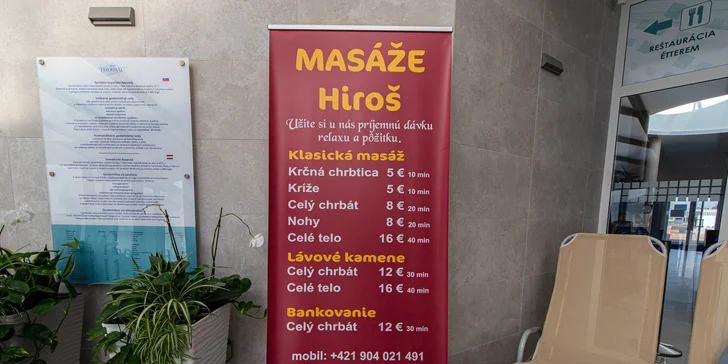 Vstupy na termálne kúpalisko Thermál Nesvady-Naszvad