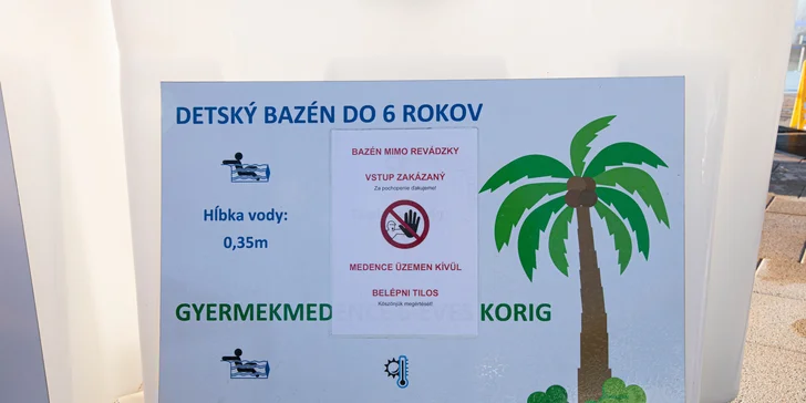 Vstupy na termálne kúpalisko Thermál Nesvady-Naszvad