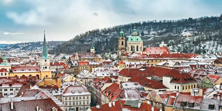 Za krásami Prahy - pobyt v luxusnom hoteli v centre s raňajkami, večerou a fľašou vína