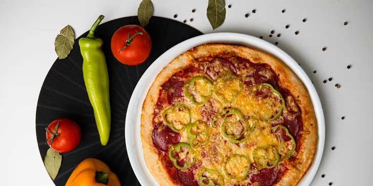 Veľká alebo malá pizza podľa vlastného výberu z reštaurácie Palmi