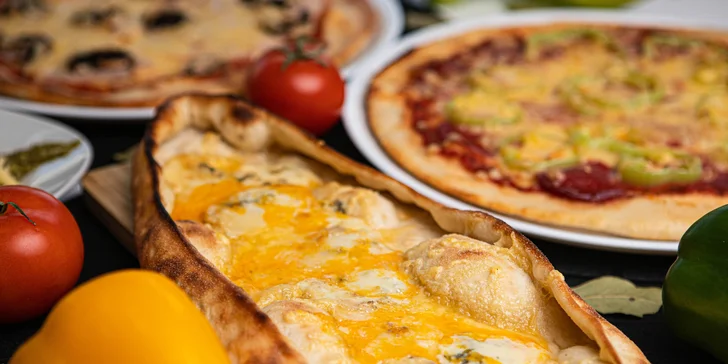 Veľká alebo malá pizza podľa vlastného výberu z reštaurácie Palmi