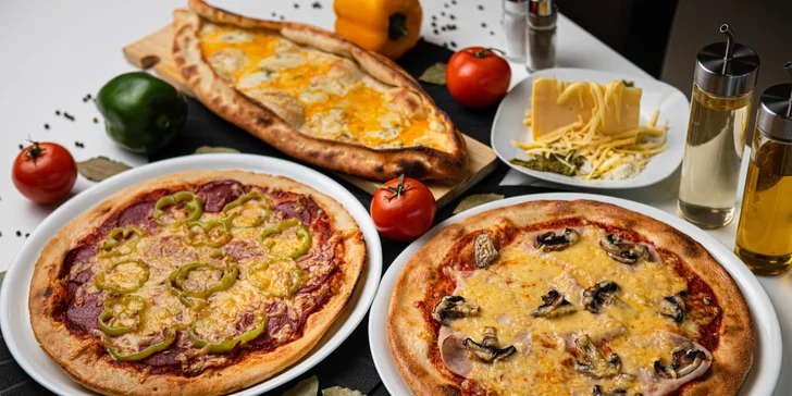 Veľká alebo malá pizza podľa vlastného výberu z reštaurácie Palmi