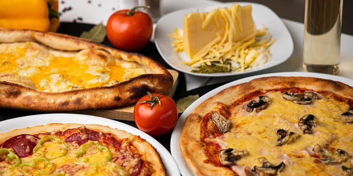 Veľká alebo malá pizza podľa vlastného výberu z reštaurácie Palmi
