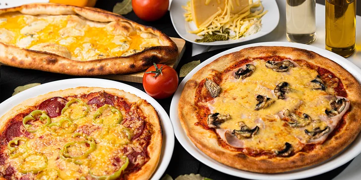 Veľká alebo malá pizza podľa vlastného výberu z reštaurácie Palmi