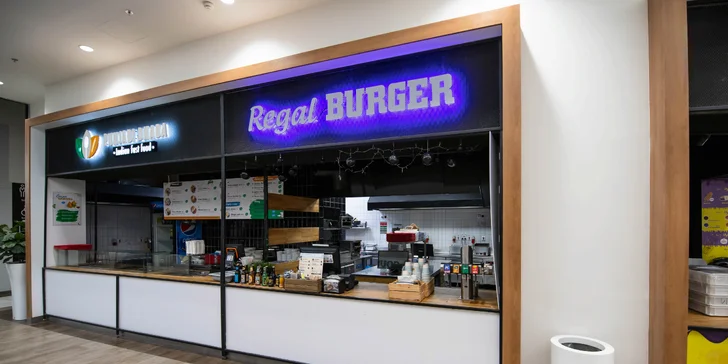 Regal Burger, ktorý milujete, v bratislavskom Auparku!