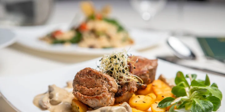 Exkluzívne menu pre 2 osoby v Hoteli Agatka
