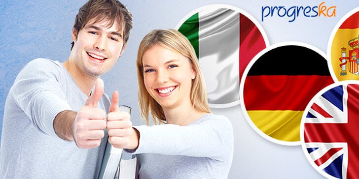 Víkendový kurz nemeckého, španielskeho, talianskeho a anglického jazyka