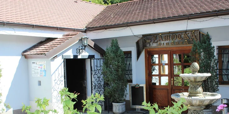 Pečený hejk alebo otvorený voucher na konzumáciu jedla
