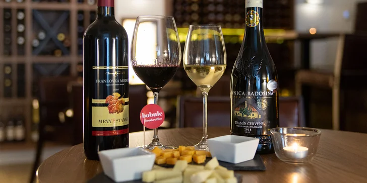 Degustácia exluzívnych vín s výkladom a občerstvením