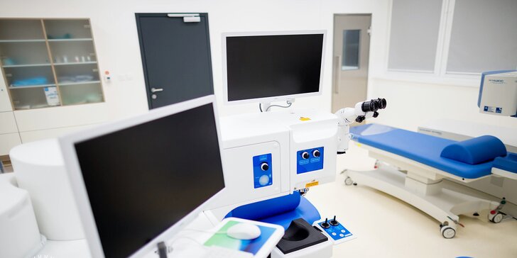 Laserová operácia očí najmodernejšími technológiami v očnej klinike UVEA Mediklinik v Martine