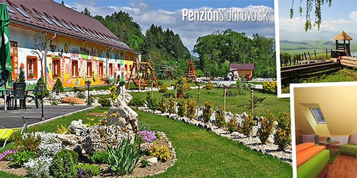 Pobyt pre 2 v penzióne Sidorovo vo Veľkej Fatre