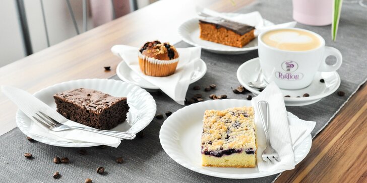 Chuť na sladké? "Take away" horúca čokoláda alebo káva/čaj + koláčik podľa výberu