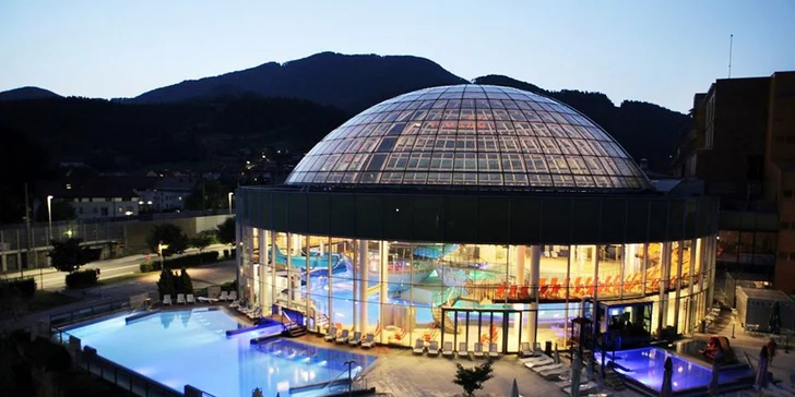 Wellness pobyt v Slovinsku: hotel v krásnej prírode, polpenzia a luxusný bazénový komplex