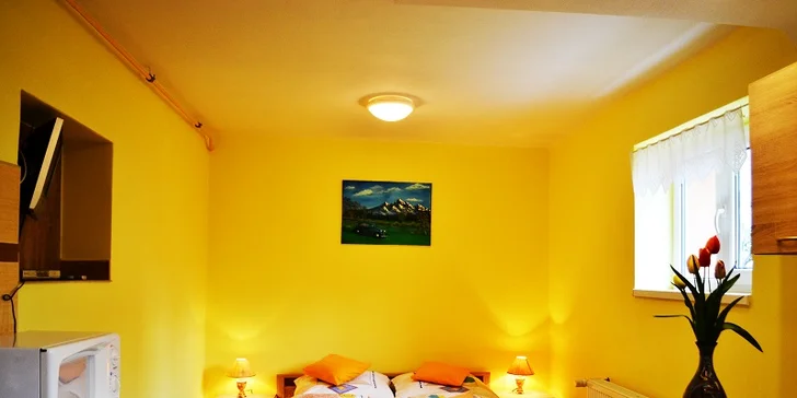 Priestranné apartmány pod Vysokými Tatrami: tichá a pokojná lokalita, zľavy do aquaparkov