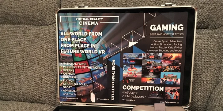 Zažite virtuálnu realitu doma, v kaviarni či na hoteli - príde za vami!