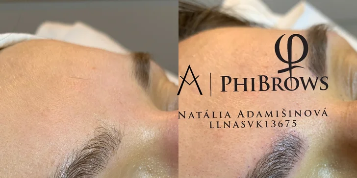 Nádherné obočie vďaka microbladingu technikou Phibrows