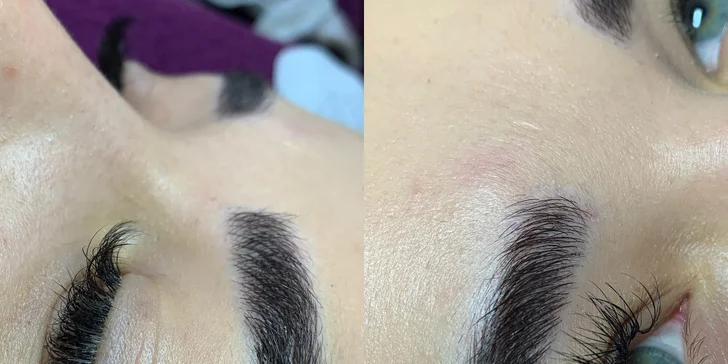 Nádherné obočie vďaka microbladingu technikou Phibrows