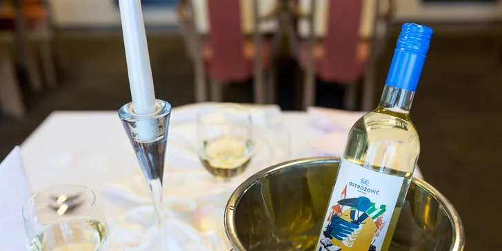 Romantické 3-chodové menu pre 2 osoby v hoteli Košice