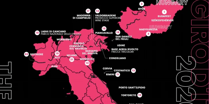 Cyklistické etapové preteky Giro d'Italia: 3-dňový zájazd s ubytovaním, stravou a prehliadkou mesta Udine