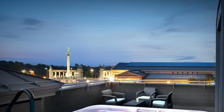 Pobyt v centre Budapešti: raňajky a atraktívna lokalita v blízkosti termálnych kúpeľov
