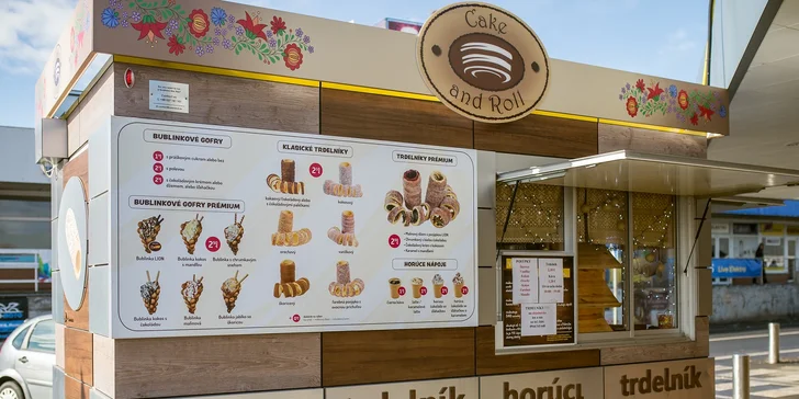 Krehké a lahodné trdelníky s množstvom posýpok - aj s horúcou čokoládou