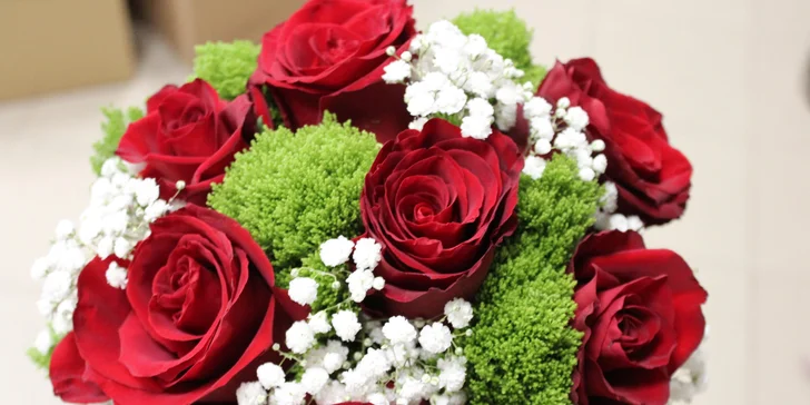 Kytica alebo flower box pre každú príležitosť s možnosťou donášky
