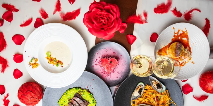 Nevšedná valentínska večera pre 2 osoby v CUBES Restaurant