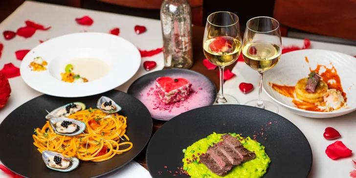Nevšedná valentínska večera pre 2 osoby v CUBES Restaurant