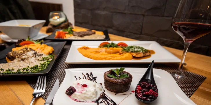 Exkluzívne 3-chodové menu v reštaurácii Bella Viktoria