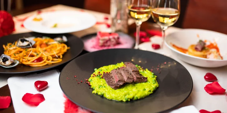 Nevšedná valentínska večera pre 2 osoby v CUBES Restaurant