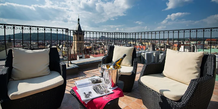 Luxusný pobyt v apartmáne v centre Prahy: bohaté raňajky i welcome drink