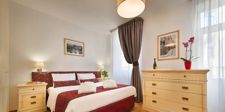 Luxusný pobyt v apartmáne v centre Prahy: bohaté raňajky i welcome drink