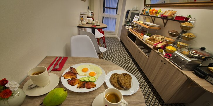 Luxusný pobyt v apartmáne v centre Prahy: bohaté raňajky i welcome drink
