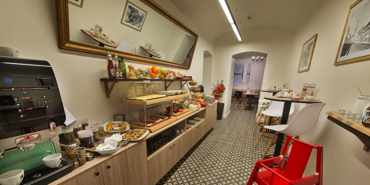 Luxusný pobyt v apartmáne v centre Prahy: bohaté raňajky i welcome drink
