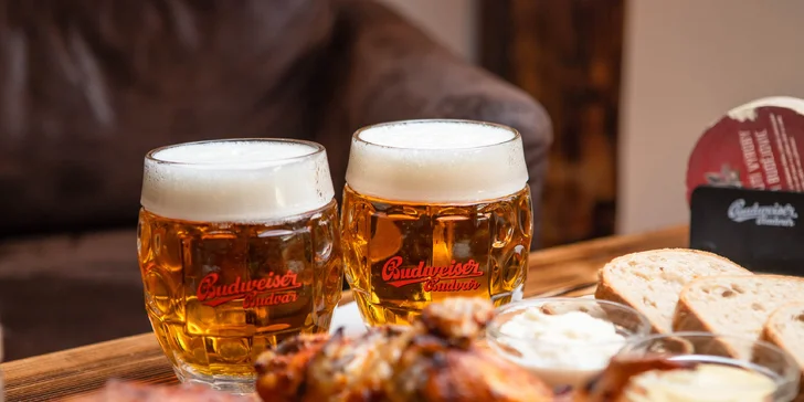 Grilované krídelká, rebierka a pivo pre dvoch: osobný odber i donáška