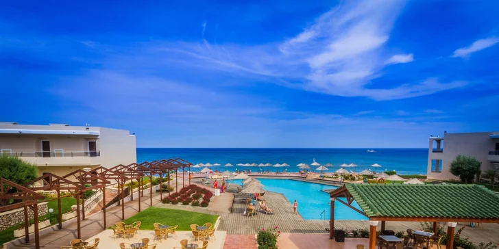 4* relax na Rhodose: hotel na pláži s bazénom a all inclusive