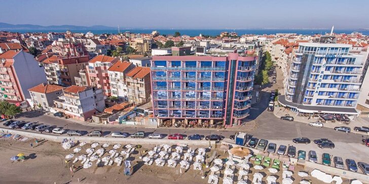 Dovolenka v bulharskom letovisku Pomorie: hotel priamo pri pláži a stravovanie formou all inclusive