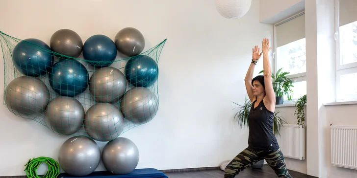 Cvičenia pilates alebo jogy s certifikovanými lektormi
