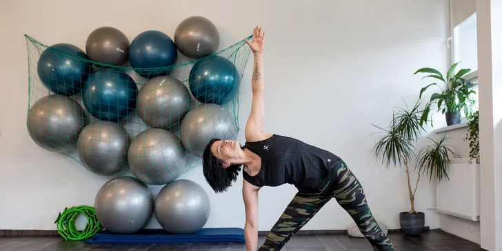 Cvičenia pilates alebo jogy s certifikovanými lektormi