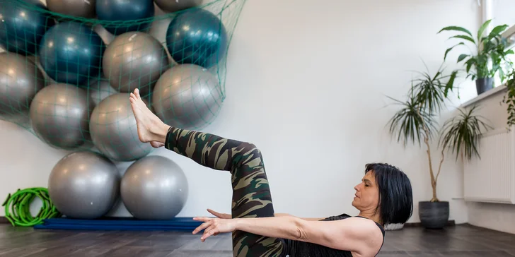 Cvičenia pilates alebo jogy s certifikovanými lektormi